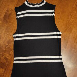 Elle ~ Sz Xsm ~ Horizontal Stripe ~ Sleeveless Top ~ NWOT